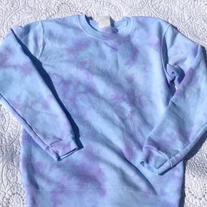 Custom Tie Dye Crewneck Sweatshirt